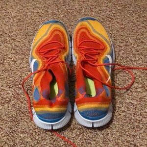 Nike rainbow shoes men’s size 13